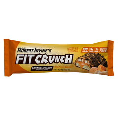 Box of FitCrunch 18-bar pack highlights convenient, family-friendly protein snack