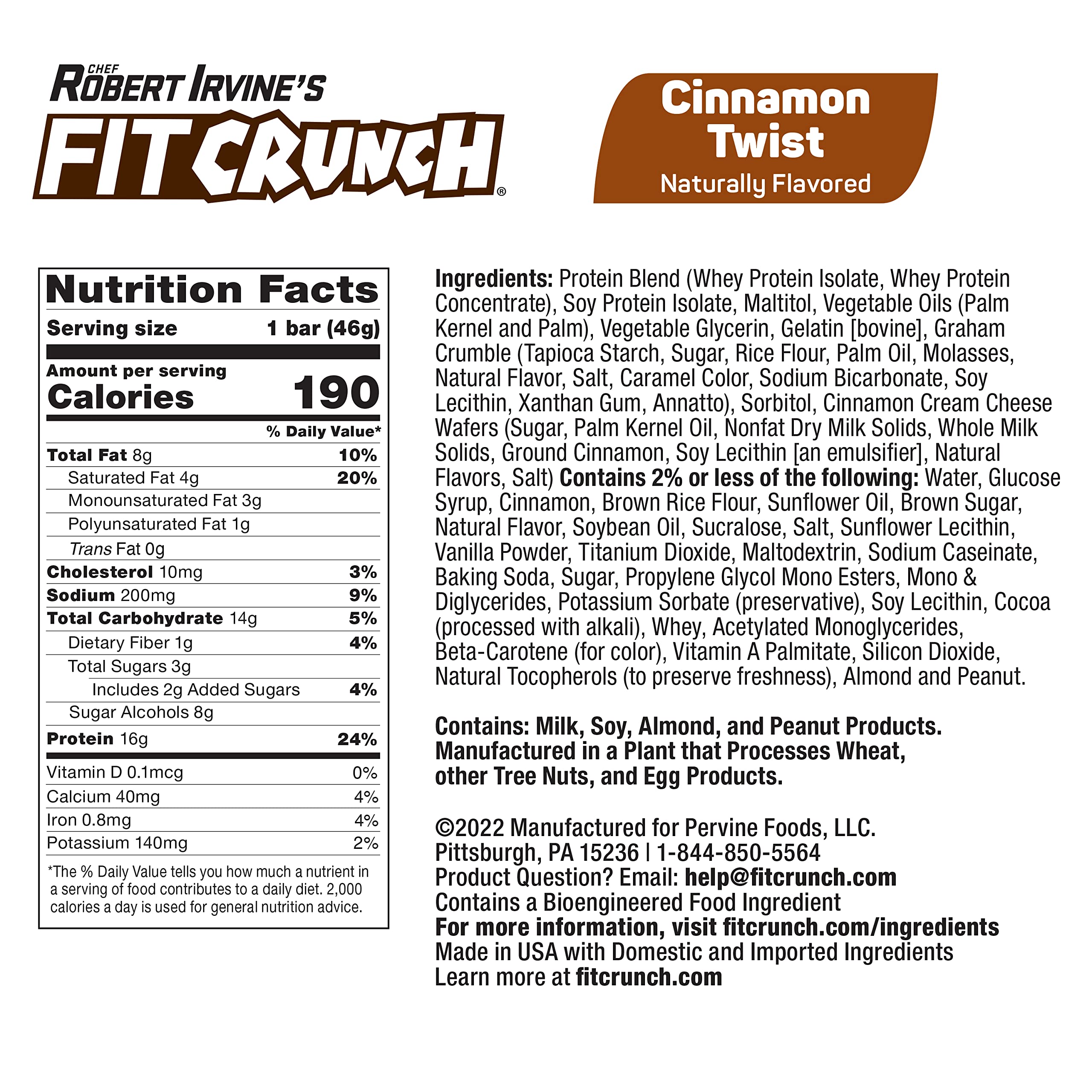 Fit Crunch Six-layer baked bar detail, showcasing the multi-layer texture for a satisfying bite.