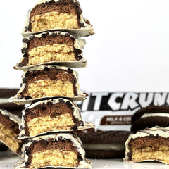 Fit Crunch Snack Size outer view showcases bold branding and appetizing appearance.