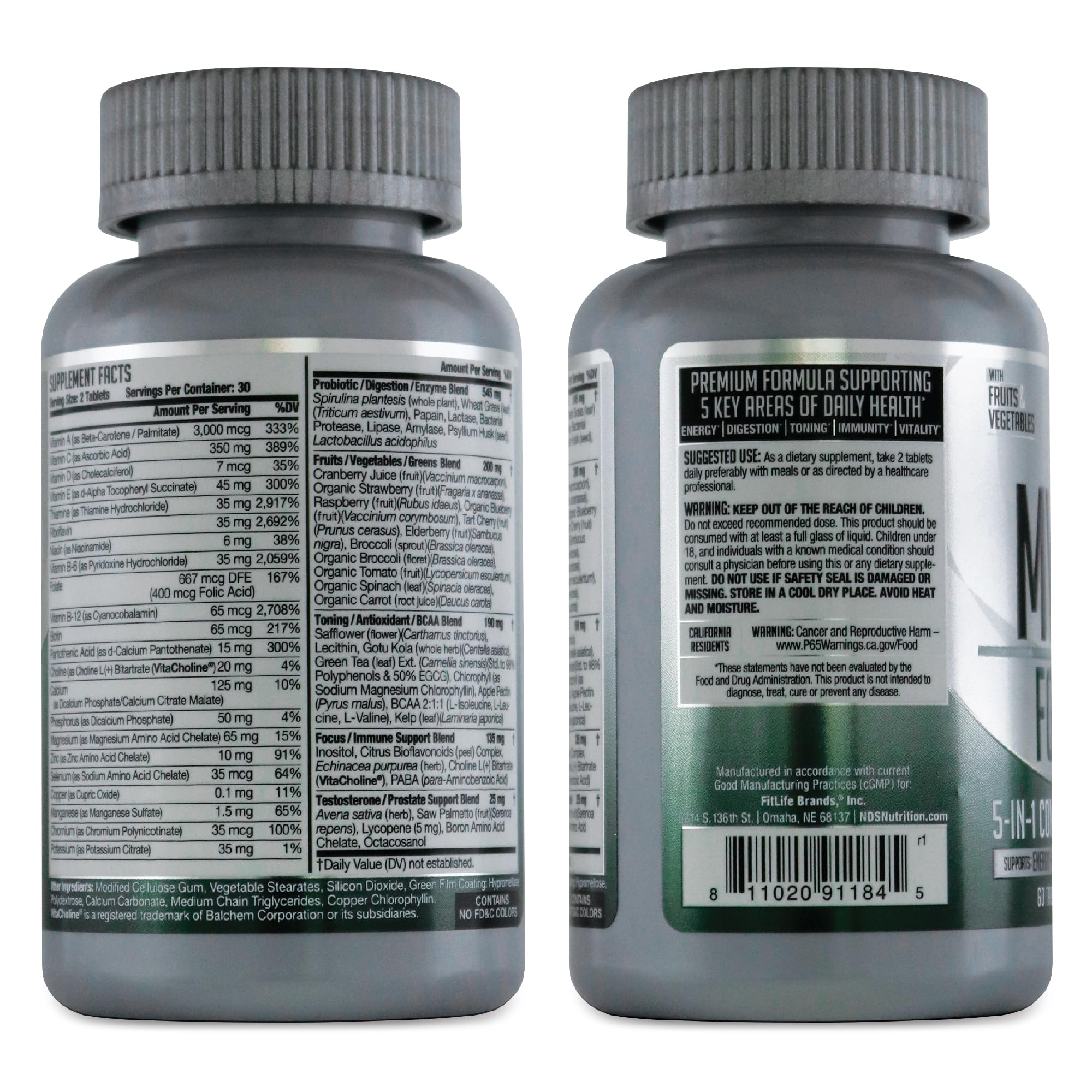 MV360 packaging and label detail for transparency and trust