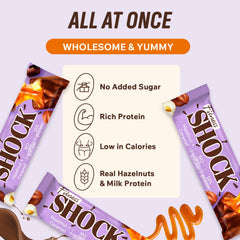 Individually wrapped bars ready for travel, gym bag, or desk drawer.