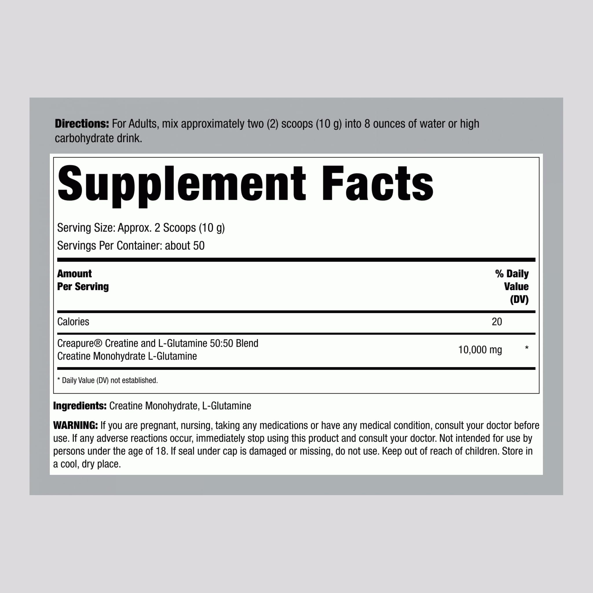 Fitness Labs creapure creatine powder scoop showcases premium formula for training