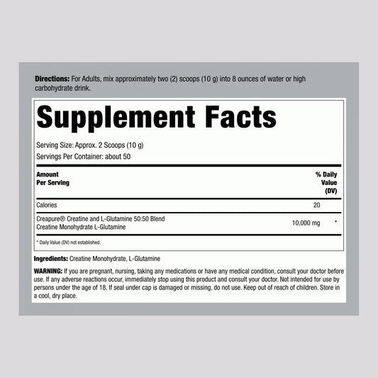 Fitness Labs creapure creatine powder scoop showcases premium formula for training