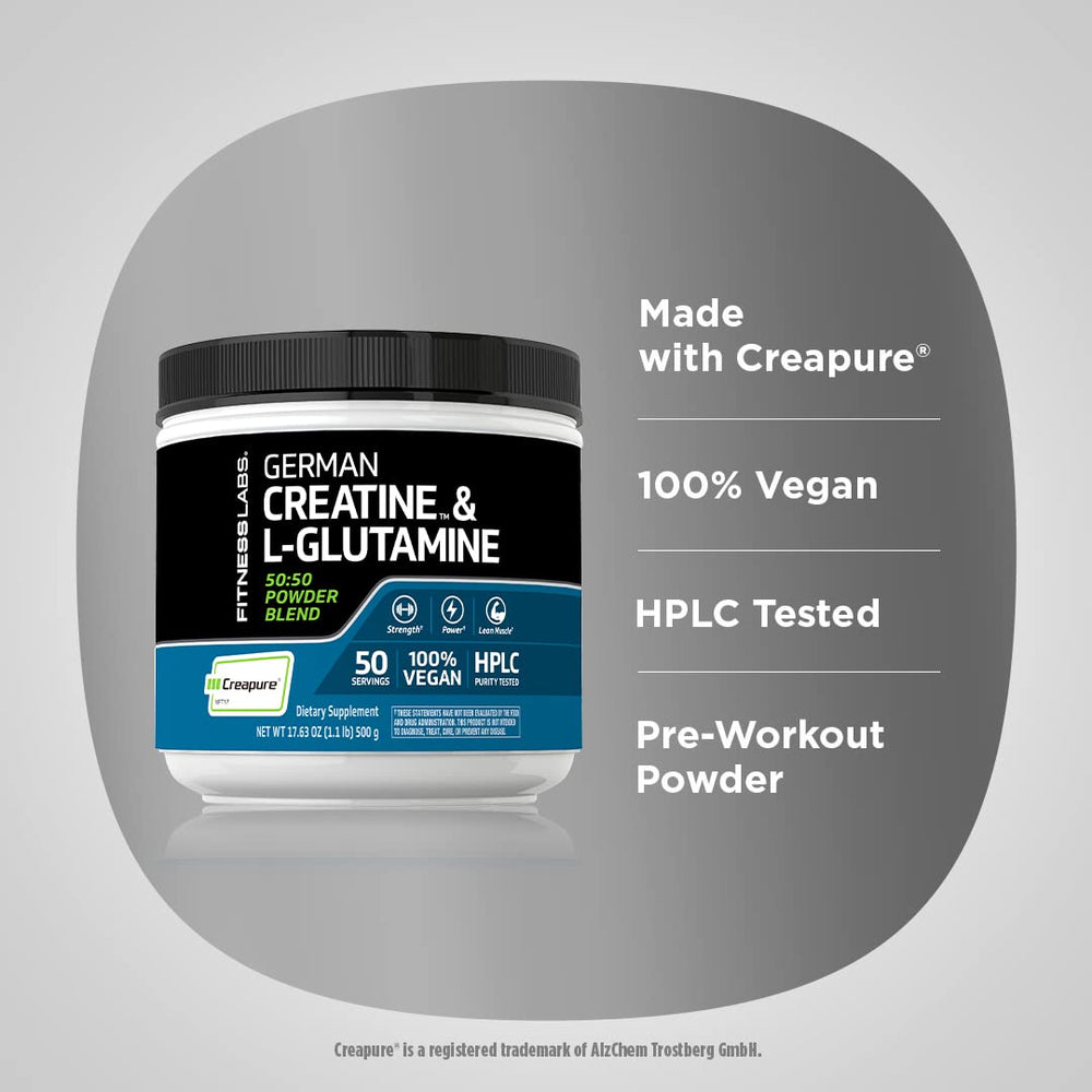 Fitness Labs L-glutamine powder tub ready for post-workout support