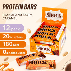 FitnesSHOCK 50g bar delivers 10g protein to curb cravings