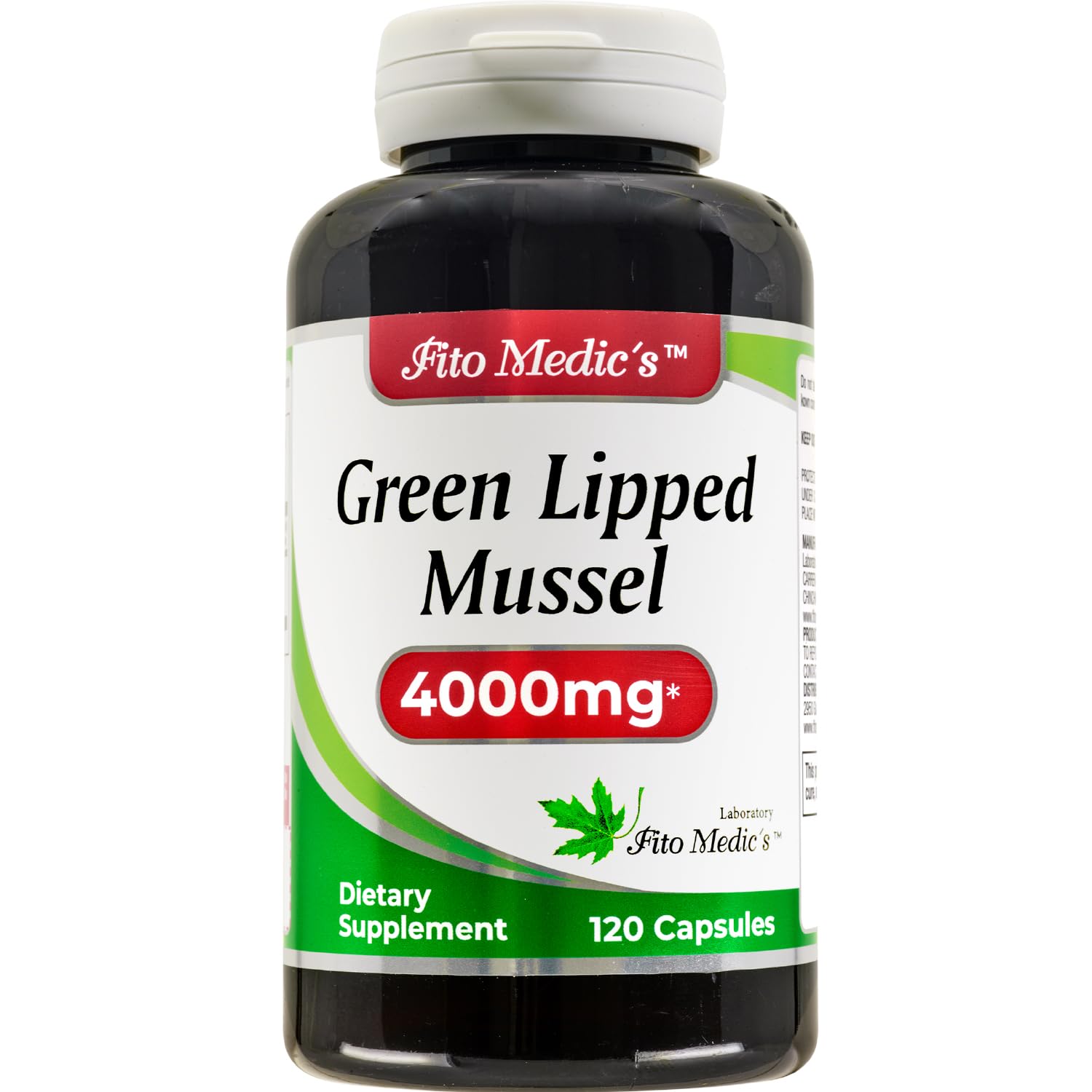 Capsules close-up showing easy-to-swallow form from FITO MEDIC'S.