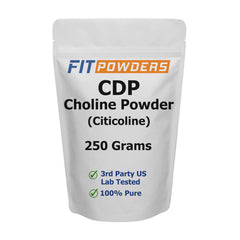 FitPowders Citicoline powder in a jar for daily cognitive support