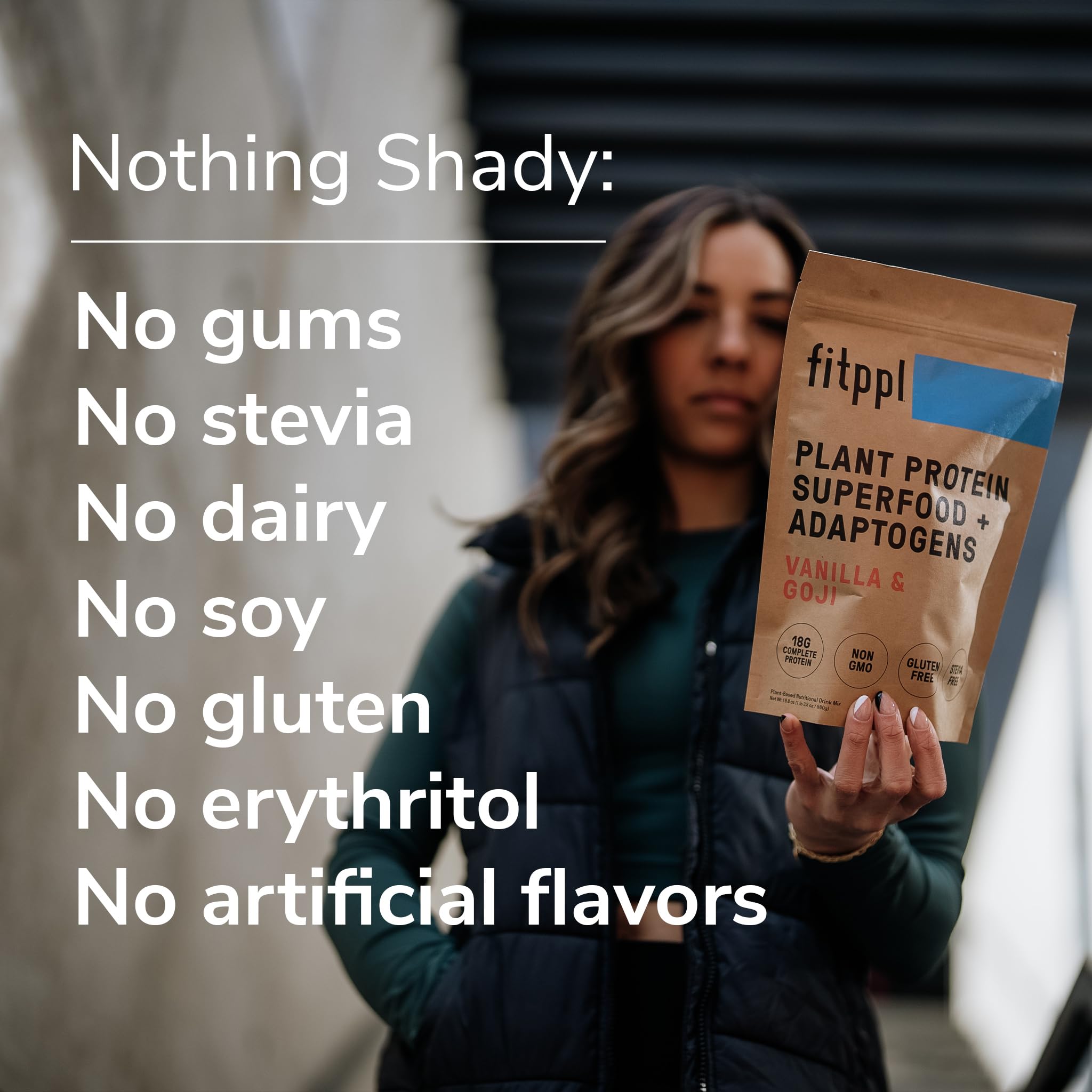 fitppl sugar-free stevia-free protein pack highlights clean nutrition
