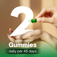Natural flavor gummies with vitamin C from FitVitality for daily energy.