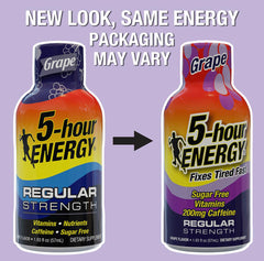 Display of five-hour ENERGY 20 pack for easy bulk purchasing
