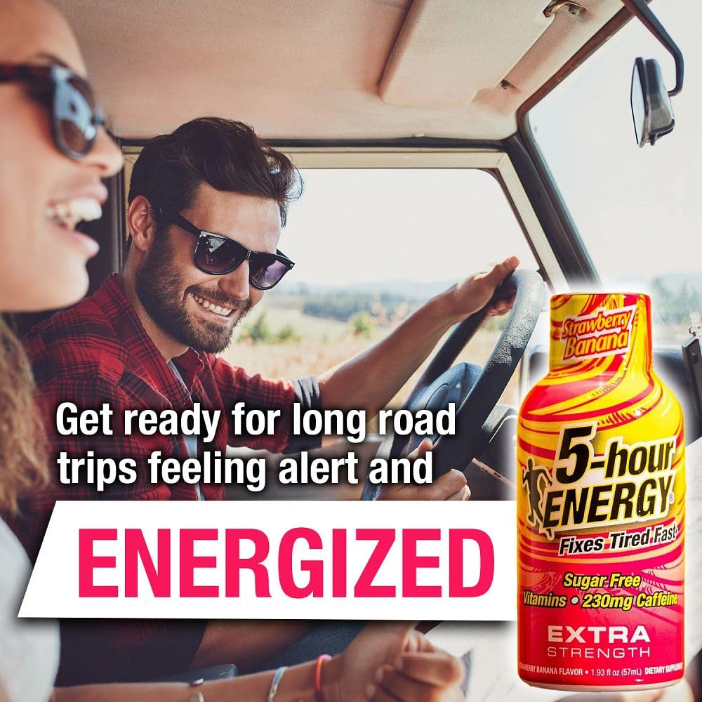 Five-hour ENERGY blend of B-vitamins and amino acids sustains activity