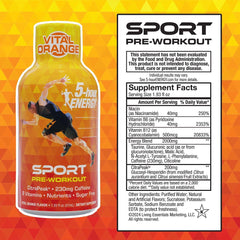 Pouring a Citrapeak shot shows fast energy for workouts.