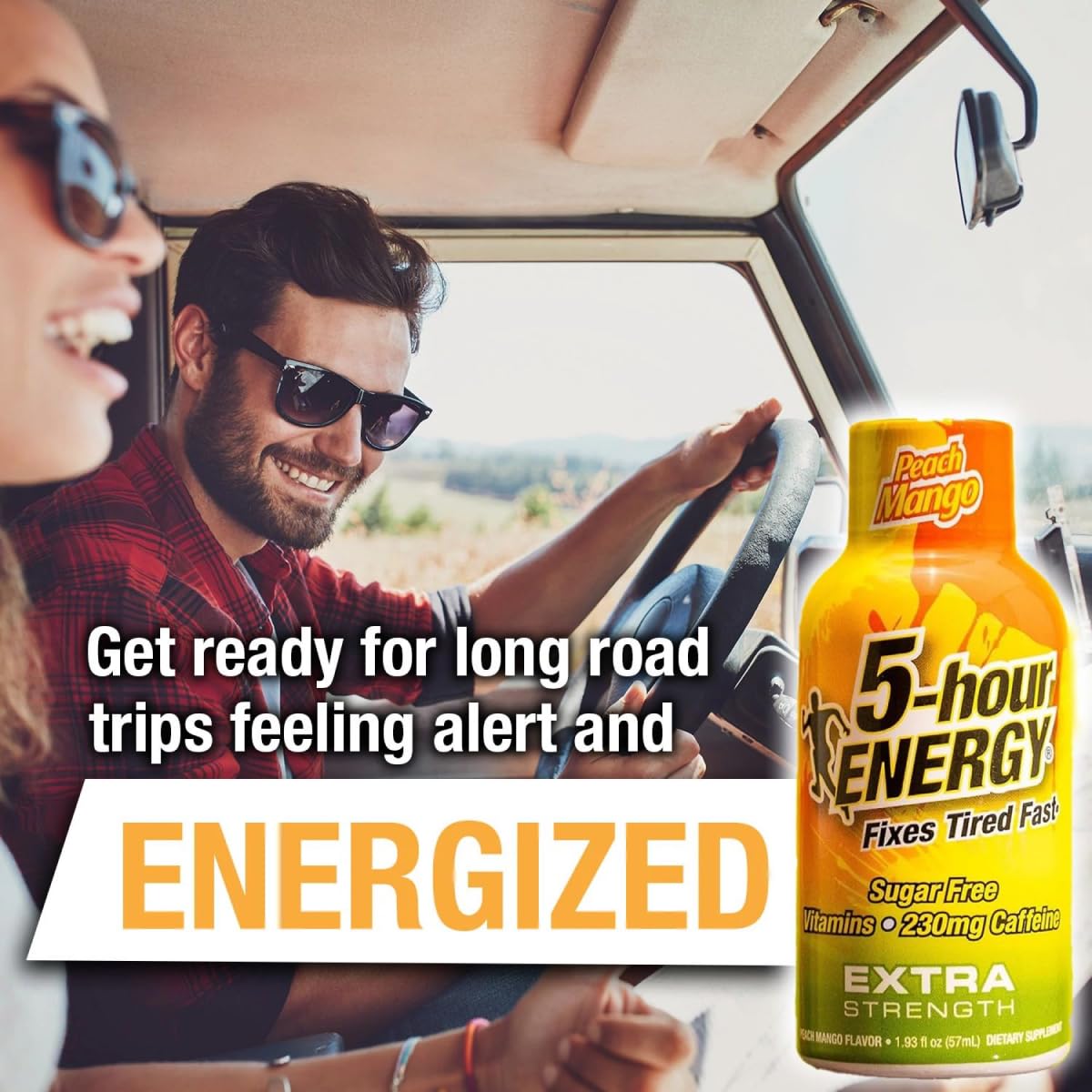 Pour shot into a glass for quick alertness with 230 mg caffeine.