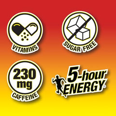Five-hour Energy Extra Strength Tidal Twist on-the-go use in gym bag or desk.