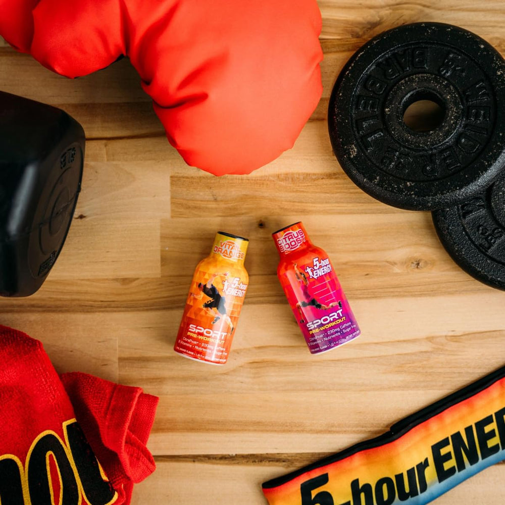 Five-hour ENERGY Citrus Boost 24-count label supports daily on-the-go fueling