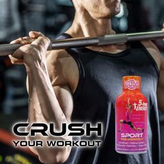 Five-hour ENERGY 24-count pack ready for multiple workouts
