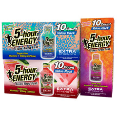 Five-hour ENERGY Tropical Burst bottle - quick energy for on the go