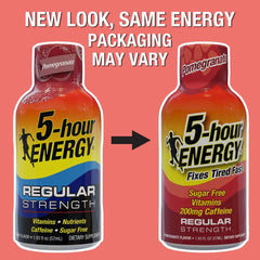 SA image showing pomegranate flavor of 5-hour ENERGY for flavor variety