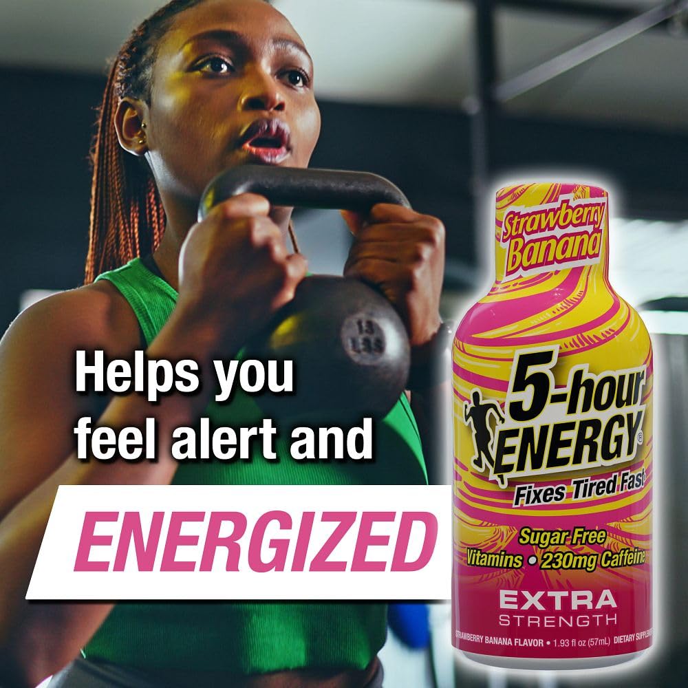 Five-hour ENERGY zero-sugar energy shot supports calorie-conscious routines