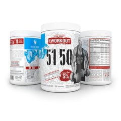 Five Percent Nutrition Rich Piana 5150 stimulant complex featuring 400 mg caffeine per serving.
