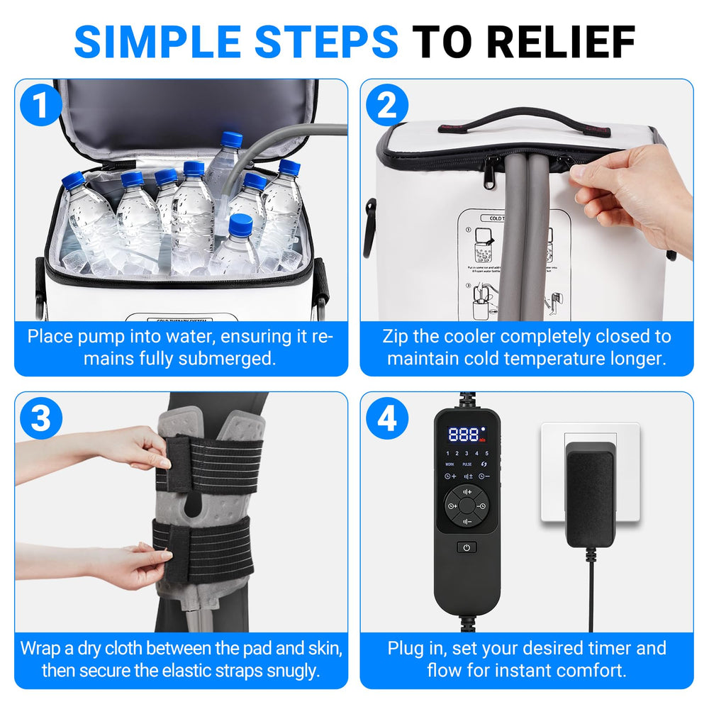 Fiveoffo insulated bucket design maintains stable cold therapy