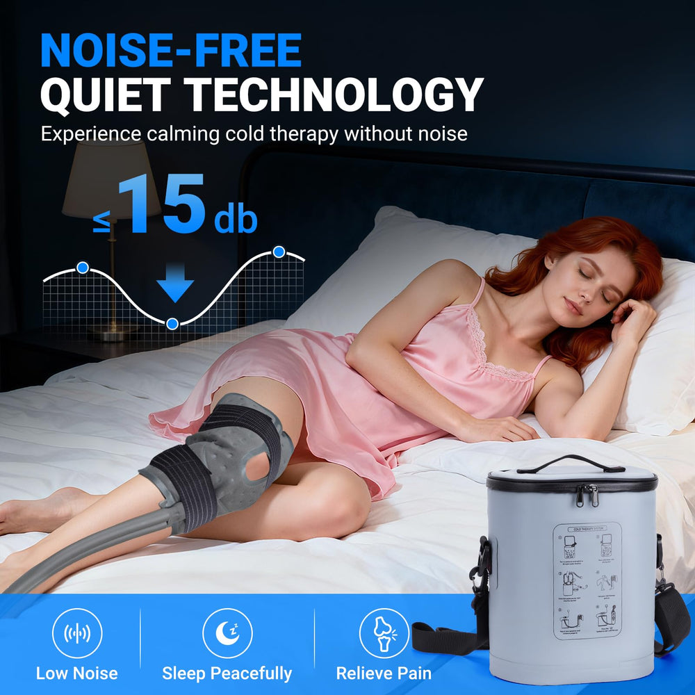 Fiveoffo insulated cooler box ensures long-lasting cold therapy during sessions.
