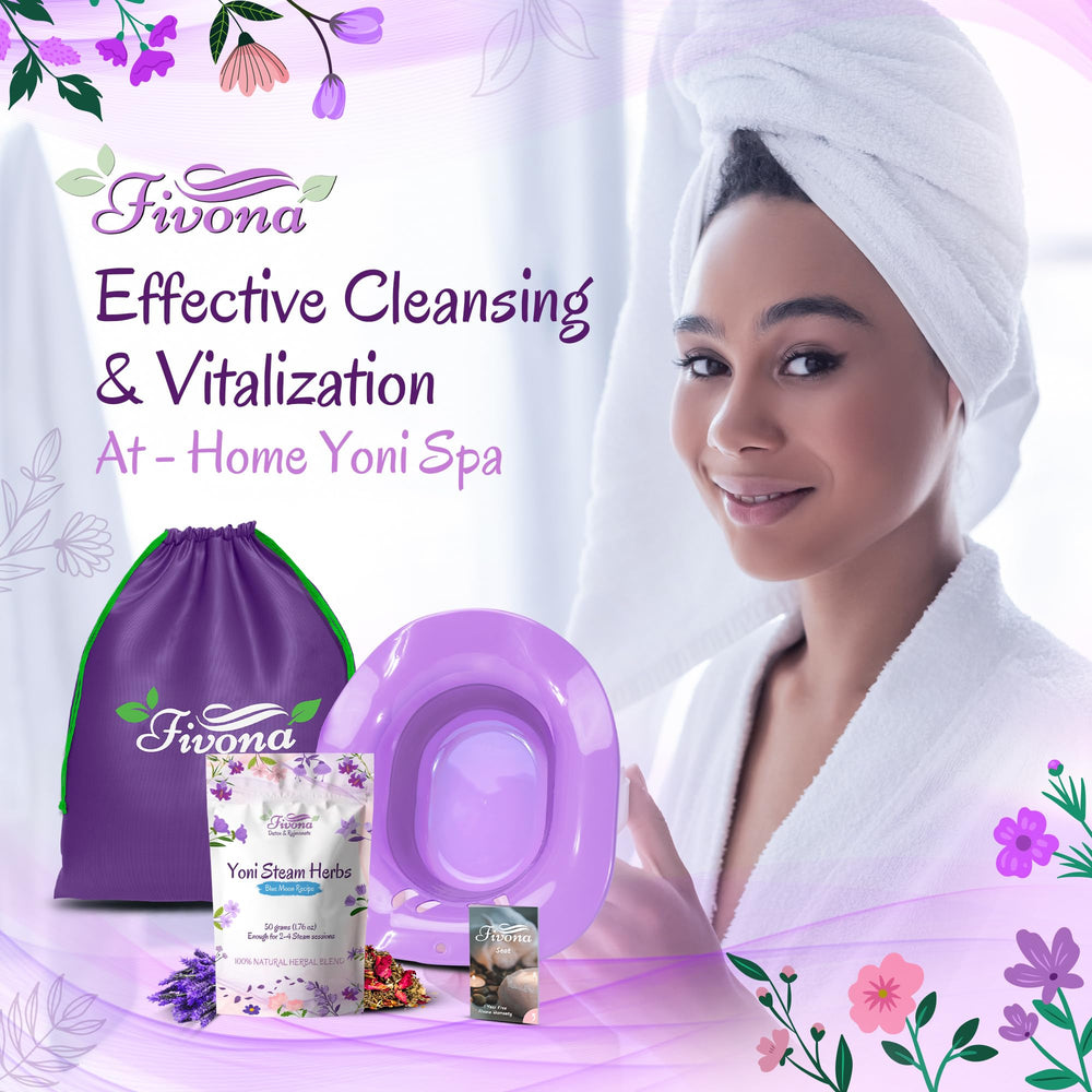 Fivona 16-herb blend, vegan and cruelty-free for gentle feminine care.