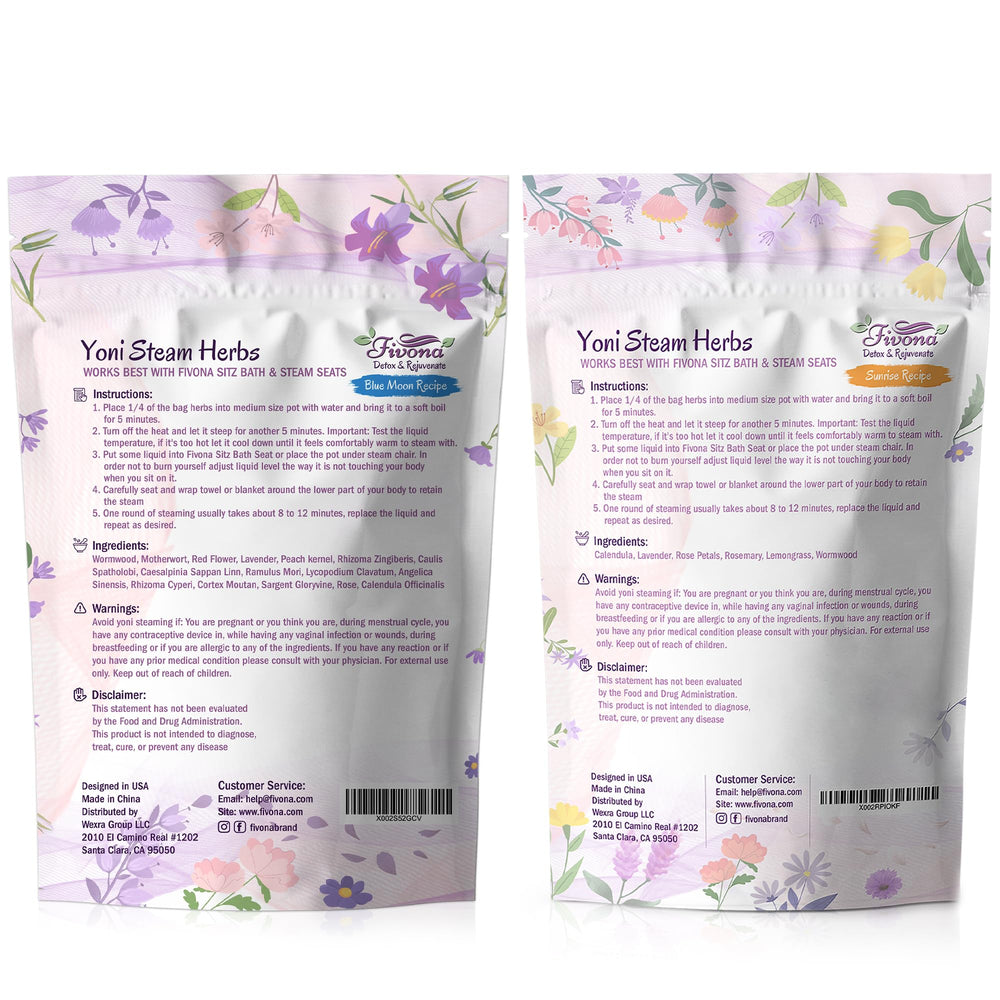 Herbal blends add a soothing aroma to your routine.