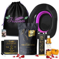FIVONA yoni care kit seat for at home steaming and cleansing