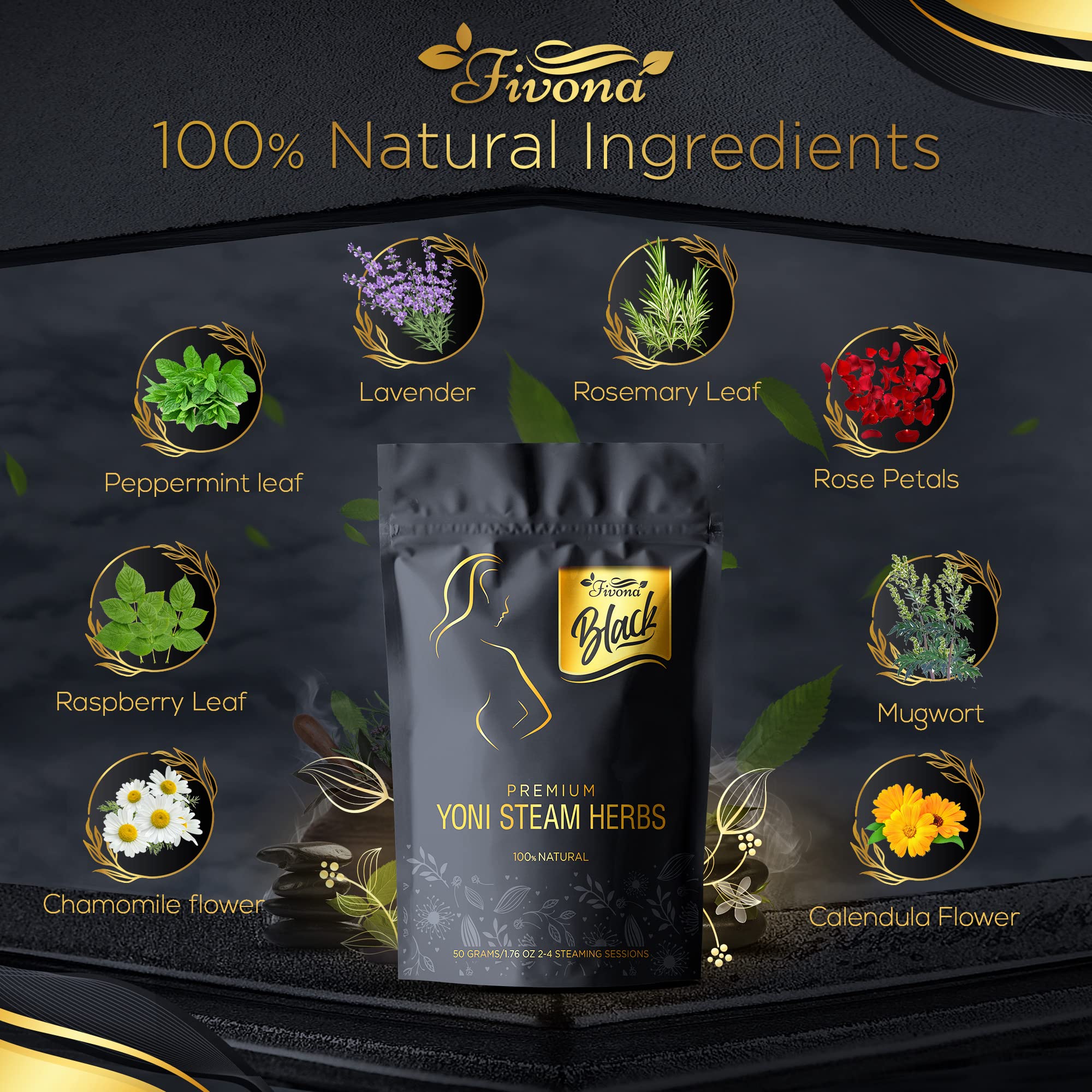 FIVONA daily care routine image showing gentle cleansing and relaxation