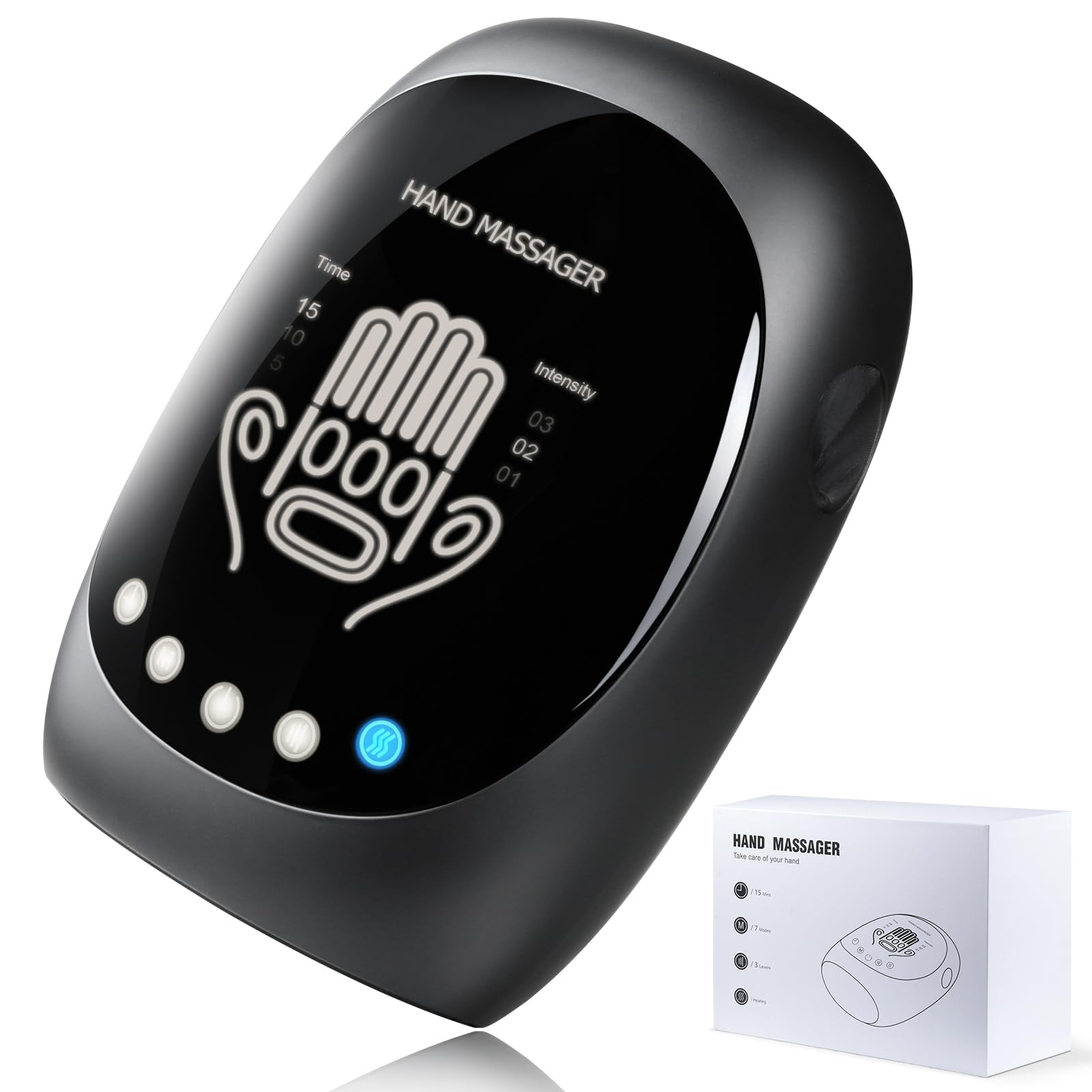 F FIWENE hand massager with heat delivers soothing warmth for hand comfort