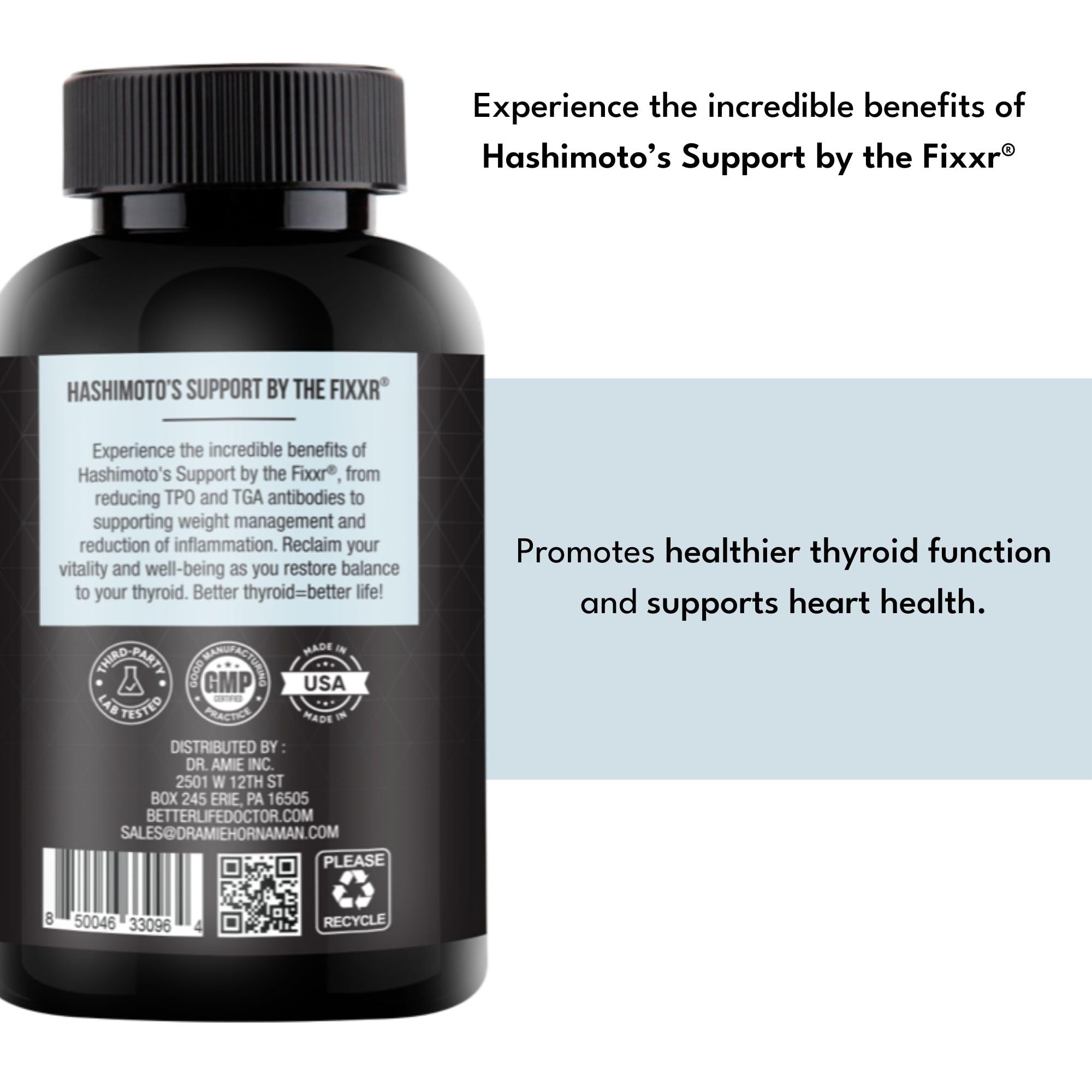 Fixxr Dr Amie Hornaman portrait highlights the expert behind Hashimoto's support.