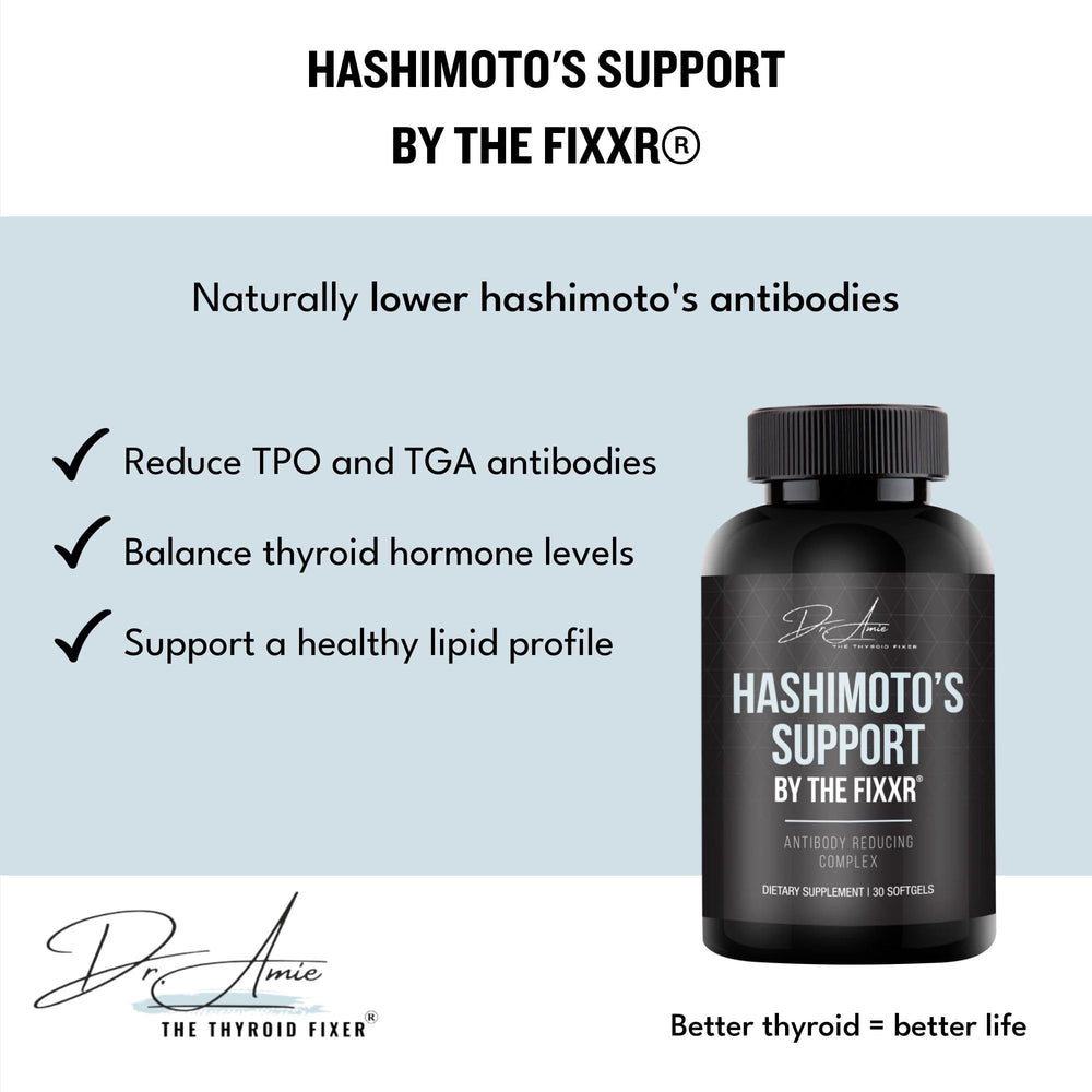 Fixxr hashimotos-support-bottle-side highlights compact packaging for easy storage and on-the-go use.