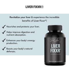Fixxr Liver capsules shown for everyday use and reliable wellness.