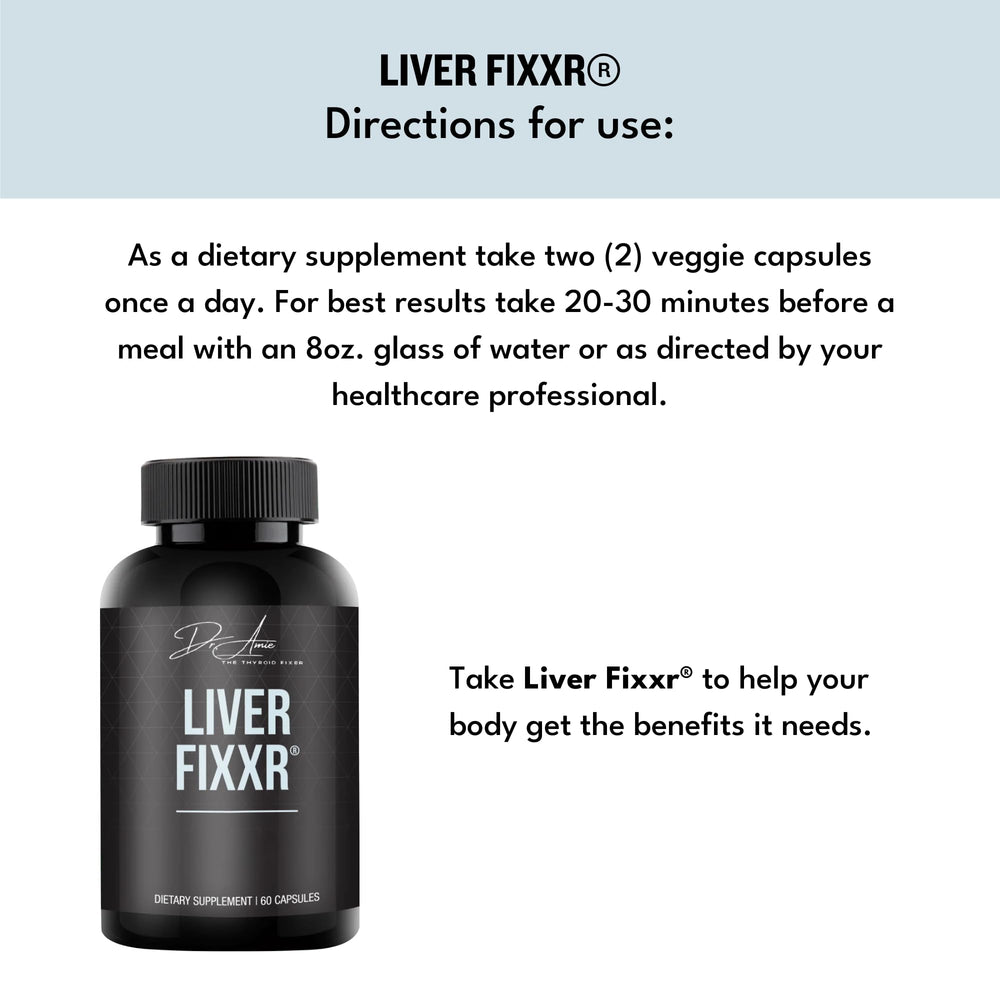Fixxr Liver made in USA stamp emphasizes quality manufacturing standards.