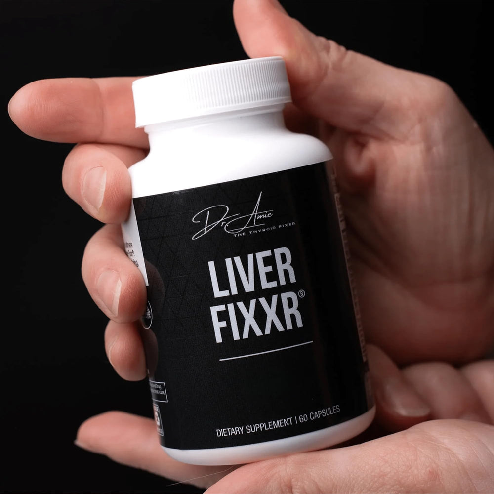 Fixxr Liver non-GMO ingredients close-up reinforces clean ingredient choices.