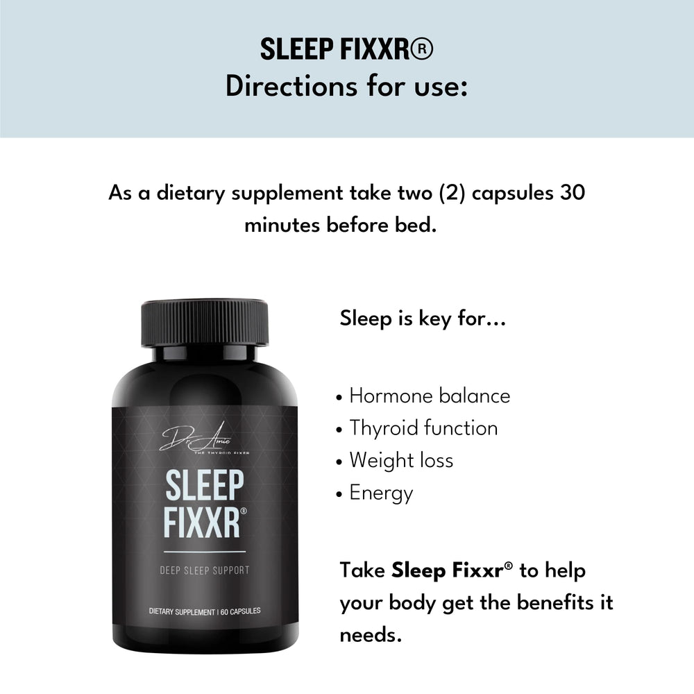 Fixxr Sleep Support on bedside setup suggests a simple routine.