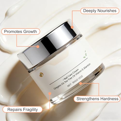 FIYADWZH Nail Care Cream texture swatch reveals light finish