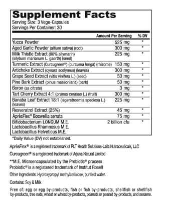 Flamasil bottle with spoon depicts convenient daily dosage for joint support.