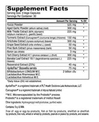 Flamasil bottle with spoon depicts convenient daily dosage for joint support.