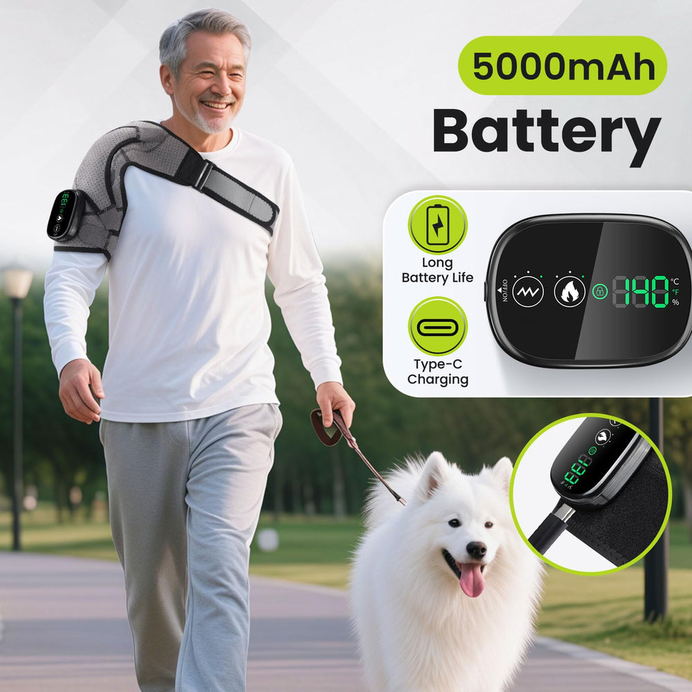 FlareMore adjustable strap secures the pad for stable wear during activity