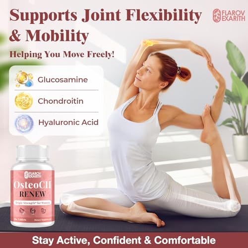 Flarovexarith OsteoCII Renew capsules ready for everyday use and skin hydration.