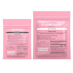 Flat Tummy Detox Tea Step 2 cleansing brew in cup for bloating support