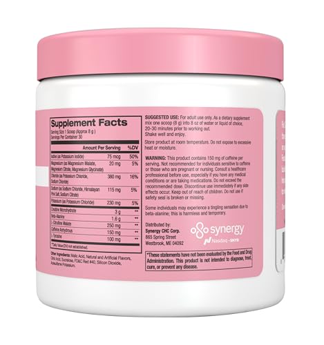 Flat Tummy Fruit Punch pre-workout powder supports focus during training.