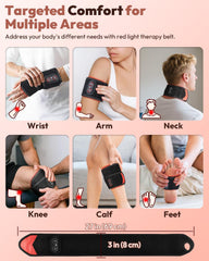FLAZECON Wrist Wrap ergonomic fit, thumb hole for secure placement