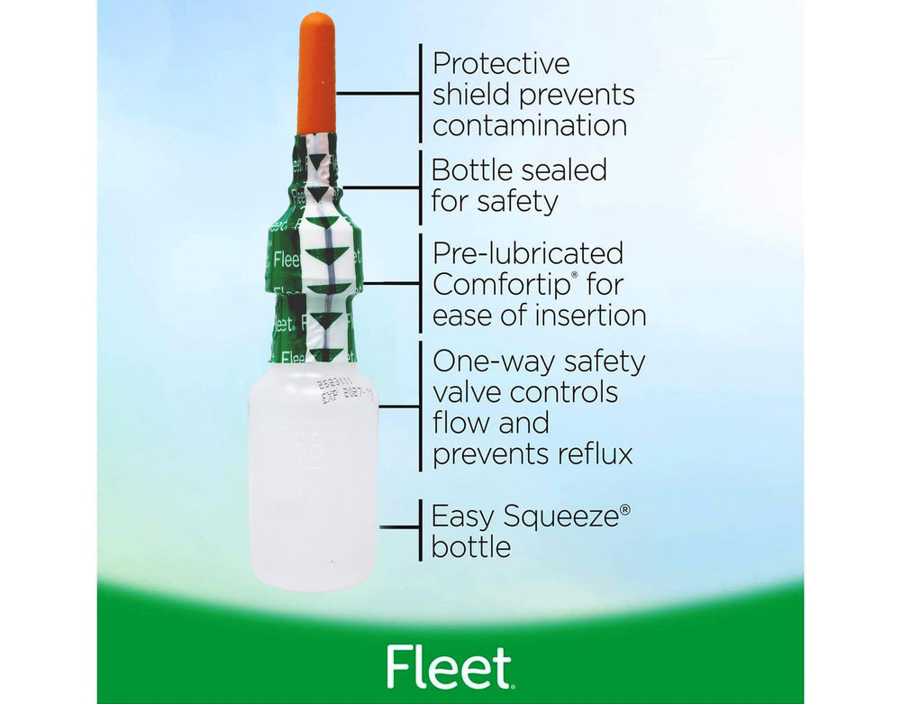 Fleet Bisacodyl Enema pack of ten for convenient use