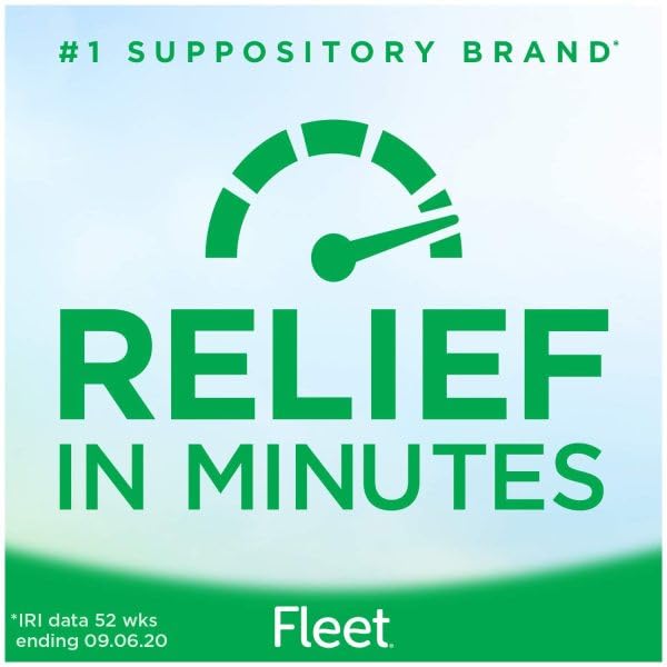 Fleet Liquid Glycerin Suppositories with no-mess applicator for simple use