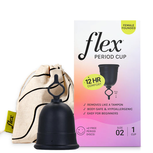 Flex Cup Starter Kit packaging highlights beginner-friendly setup.