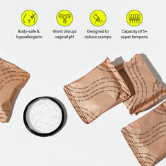 Flex Menstrual Discs feature beginner-friendly design for easy insertion.