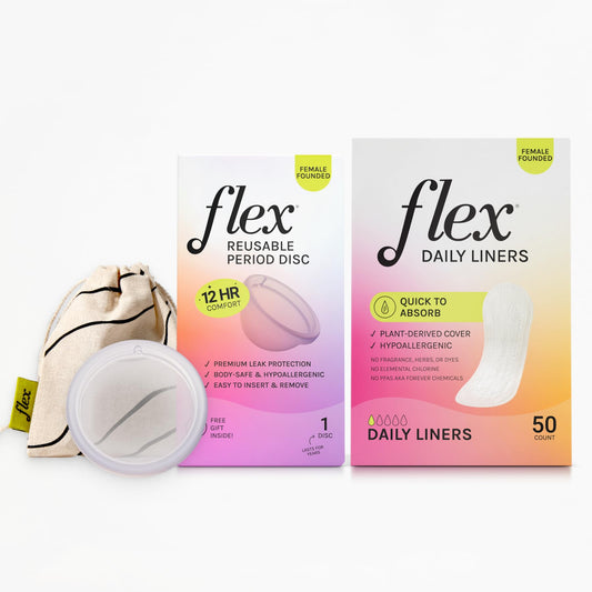 Flex Reusable Disc with notched insertion guide for easy placement